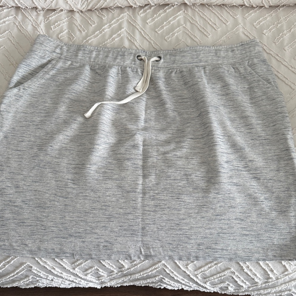 Sonoma Light Gray Mini Skirt